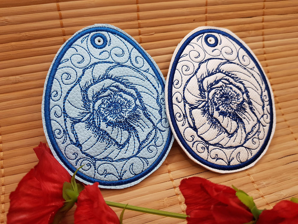Miniaturbild: ITH Osteranhaenger mit Mohnblume