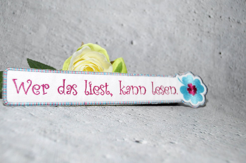 Miniaturbild: ITH Lesezeichen "Wer das liest, kann lesen."