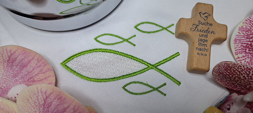 Miniaturbild: Ichthys Symbol Semi-Lace-Datei