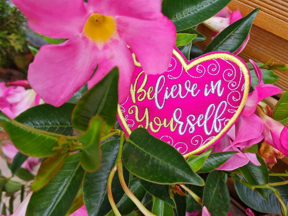 Miniaturbild: ITH "Believe in Yourself" Herz-Anhaenger