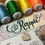 Miniaturbild: ITH Regenbogen Label Blanko