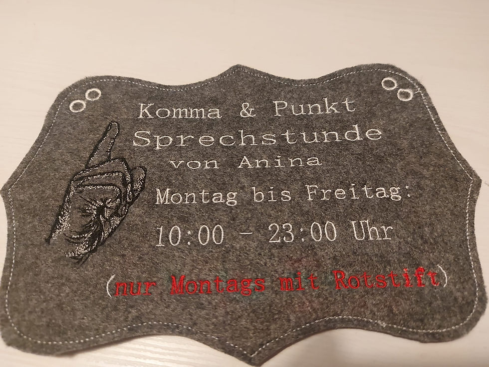 Miniaturbild: die mahnende Hand als Scribble