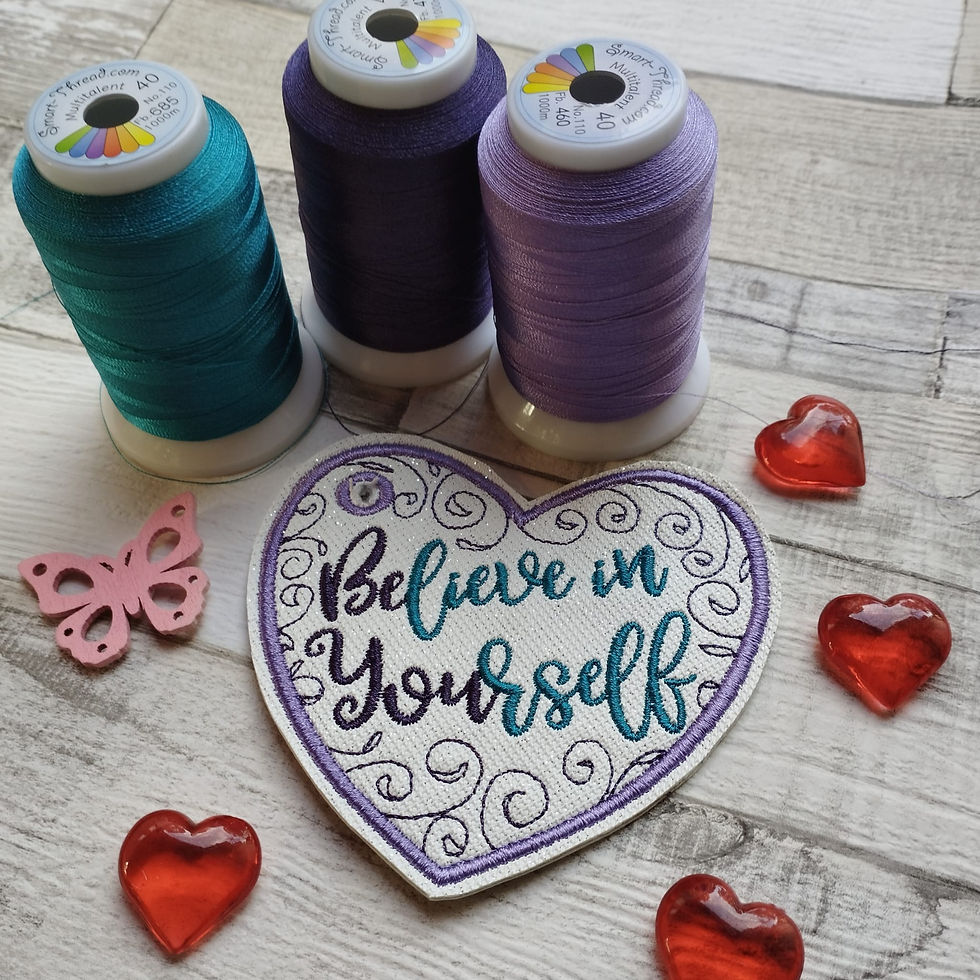 ITH "Believe in Yourself" Herz-Anhaenger