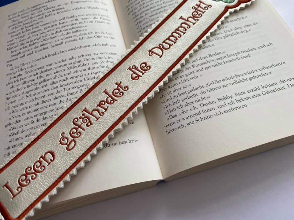 Miniaturbild: ITH Lesezeichen "Lesen gefährdet die Dummheit!"