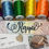 Miniaturbild: ITH Regenbogen Label Blanko