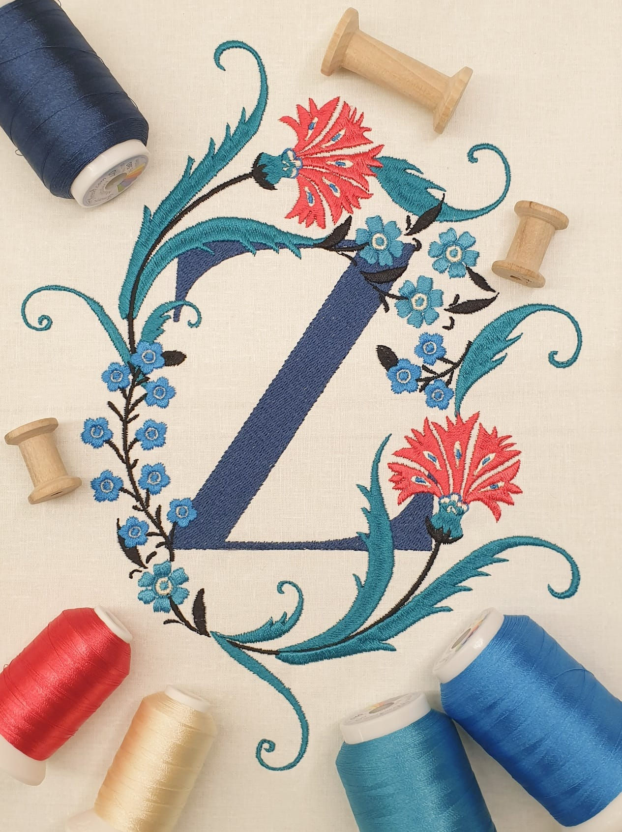 Easter alla Turca Monogramm "Z"