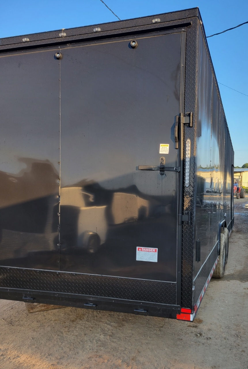 Thumbnail: New 8.5x25 drive in drive out Extra Height V Nose 