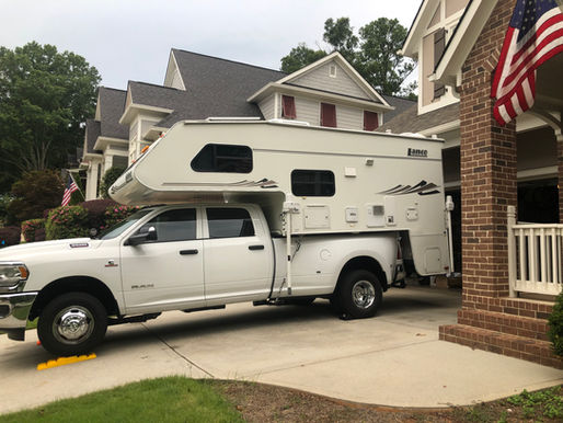 Our Lance truck camper remodel