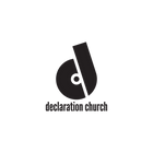 Declaration Church logo with stylized letter D on HOME