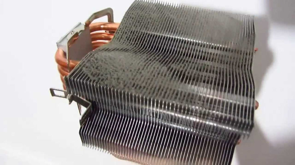 Stoffige CPU koeler