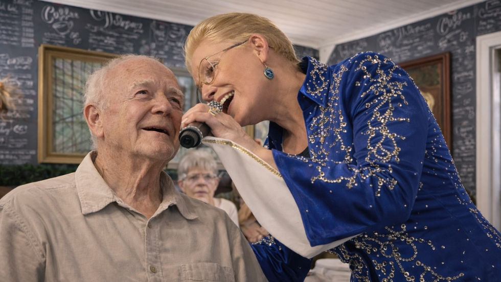 Elvis Retro Show på Plejehjemmet