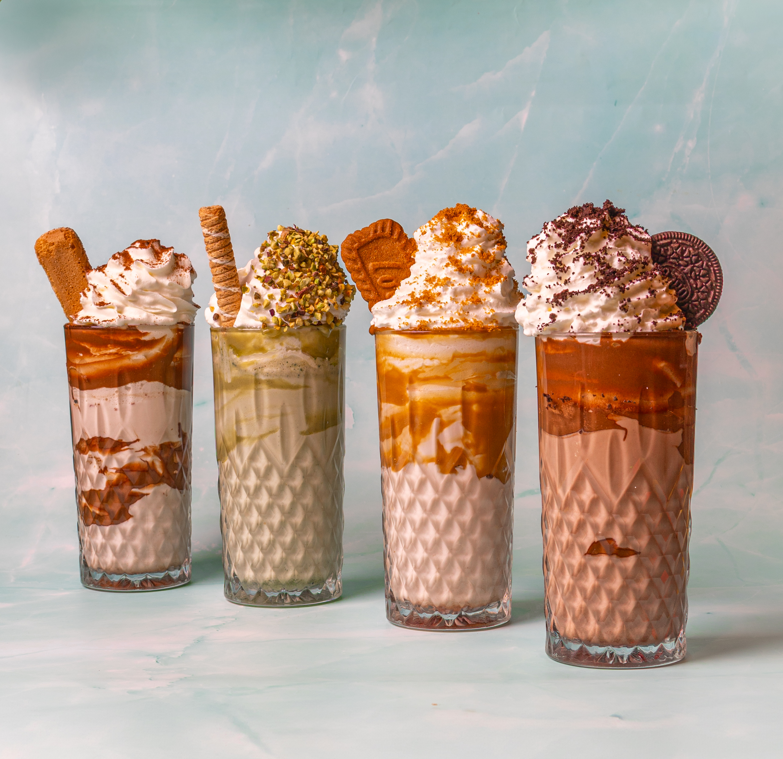 Arranged Food and Objects