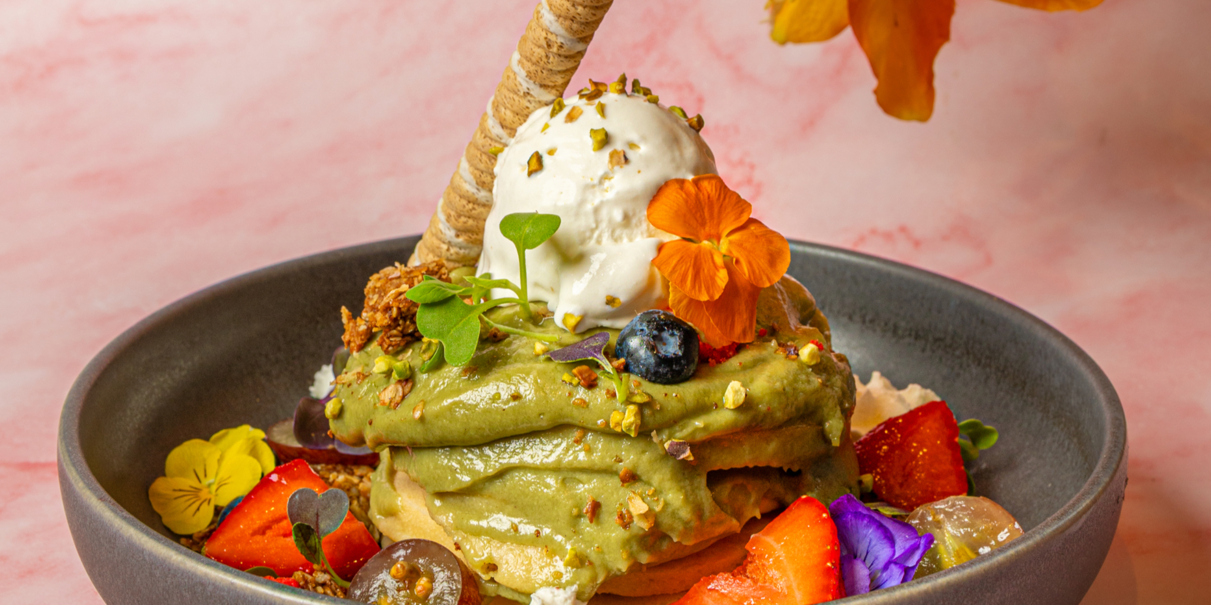 Arranged Food and Objects