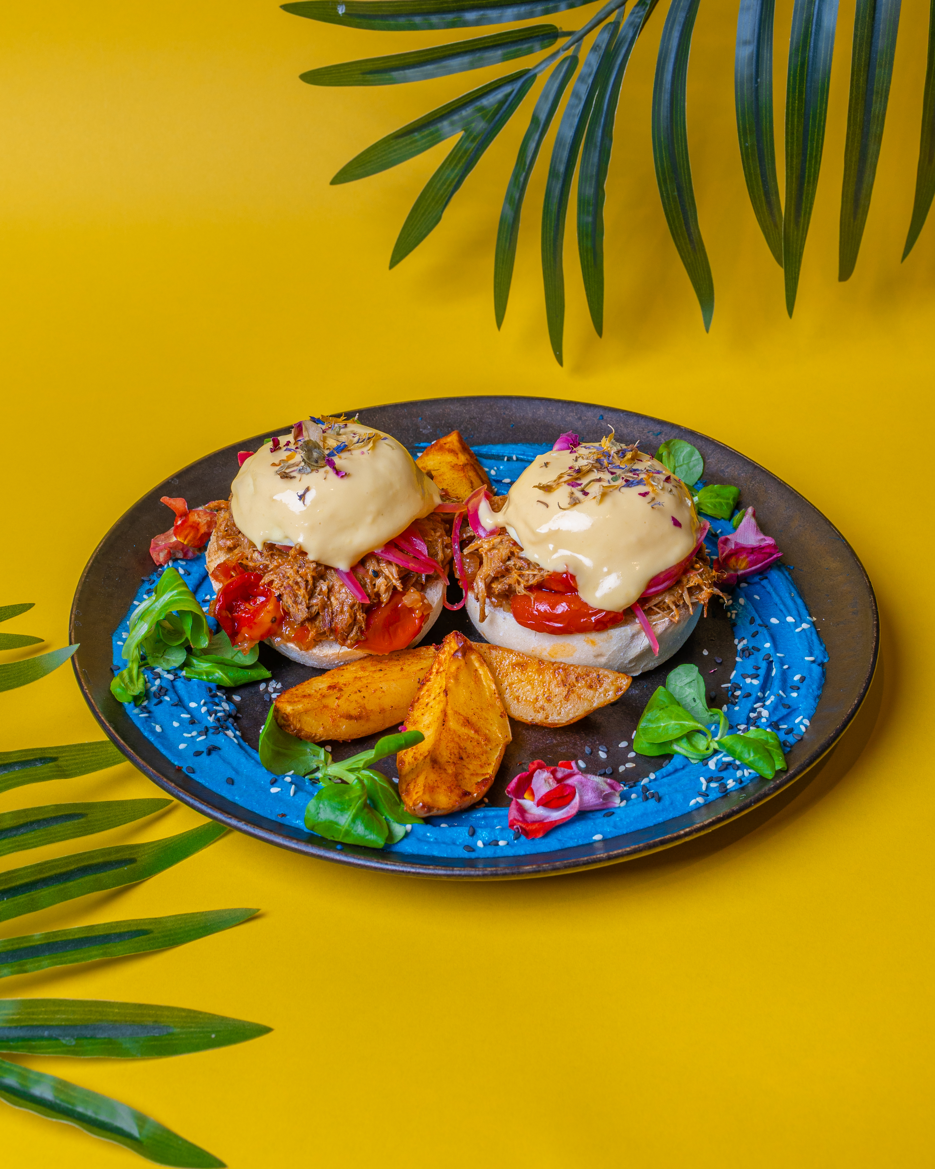 Arranged Food and Objects