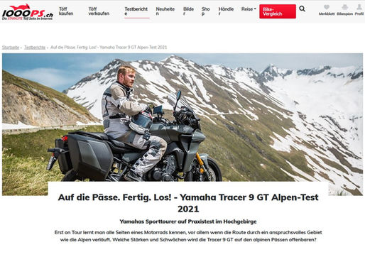 So geht Motorradtest ...