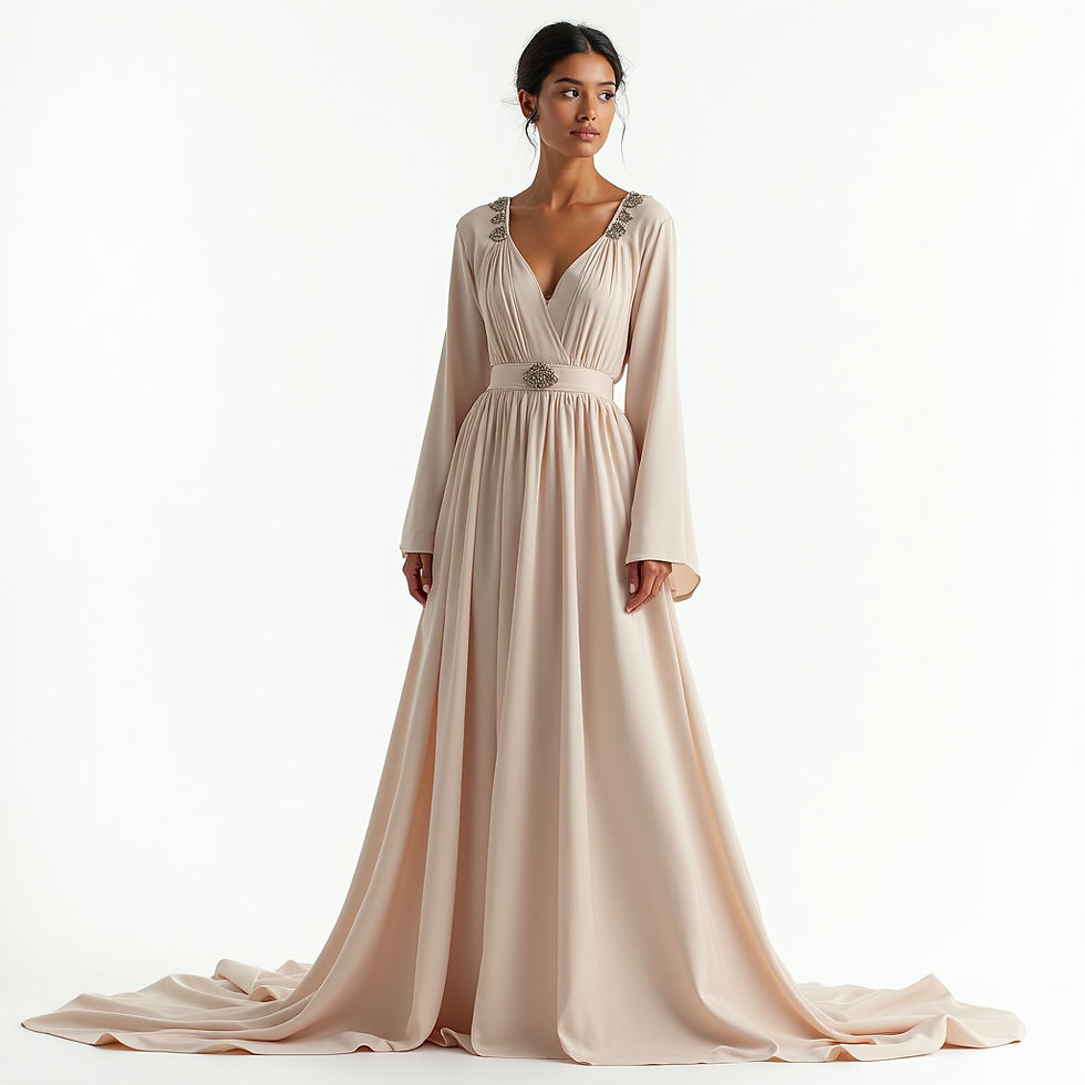 Silk Evening Abaya