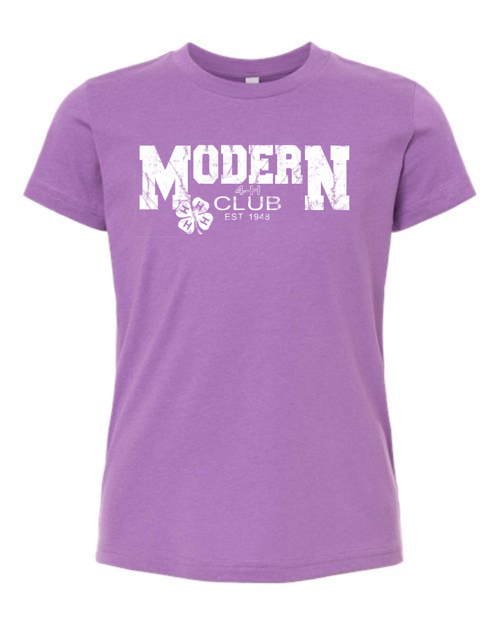 Modern4H24 Youth Royal Purple Tshirt(Softstyle)
