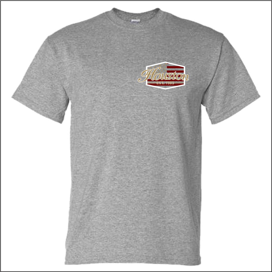 HP26 Grey Design2 50/50 Tshirt