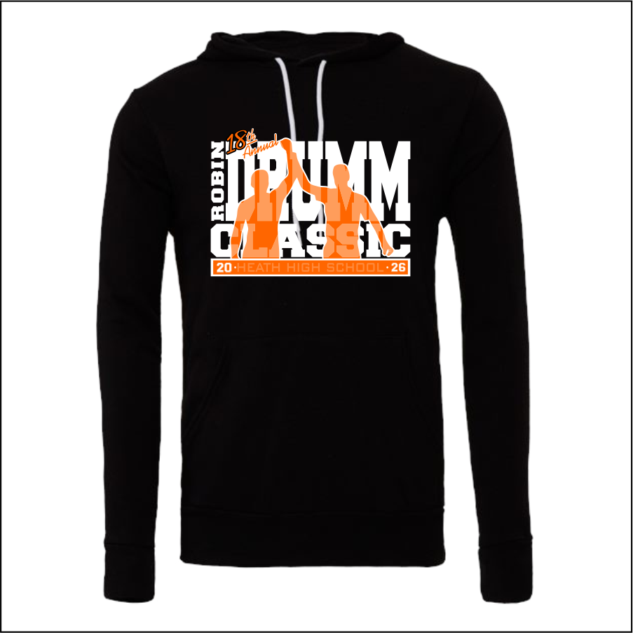 DrummClassic2026 Black Softstyle Hooded Sweatshirt