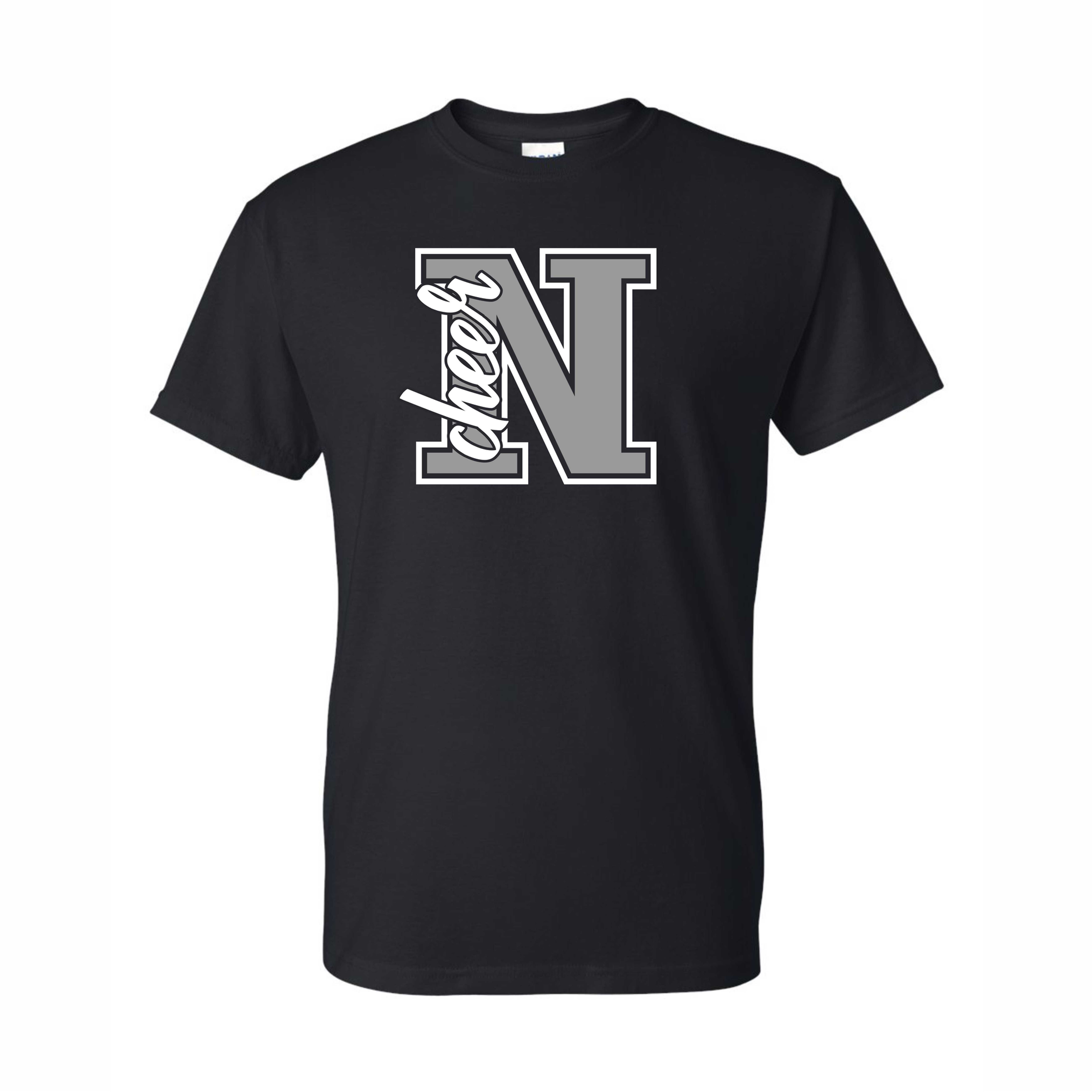 NHS Cheer BLACK T-Shirt D3