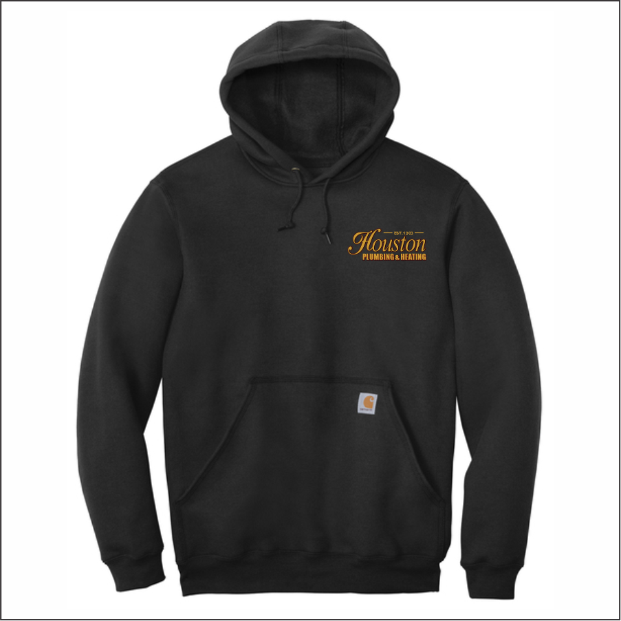 HoustonFall2026 Black Carhartt® Midweight Hooded Sweatshirt