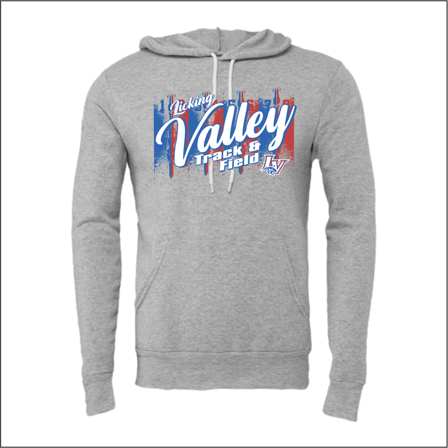 LVTF25 Grey Softstyle Hooded Sweatshirt