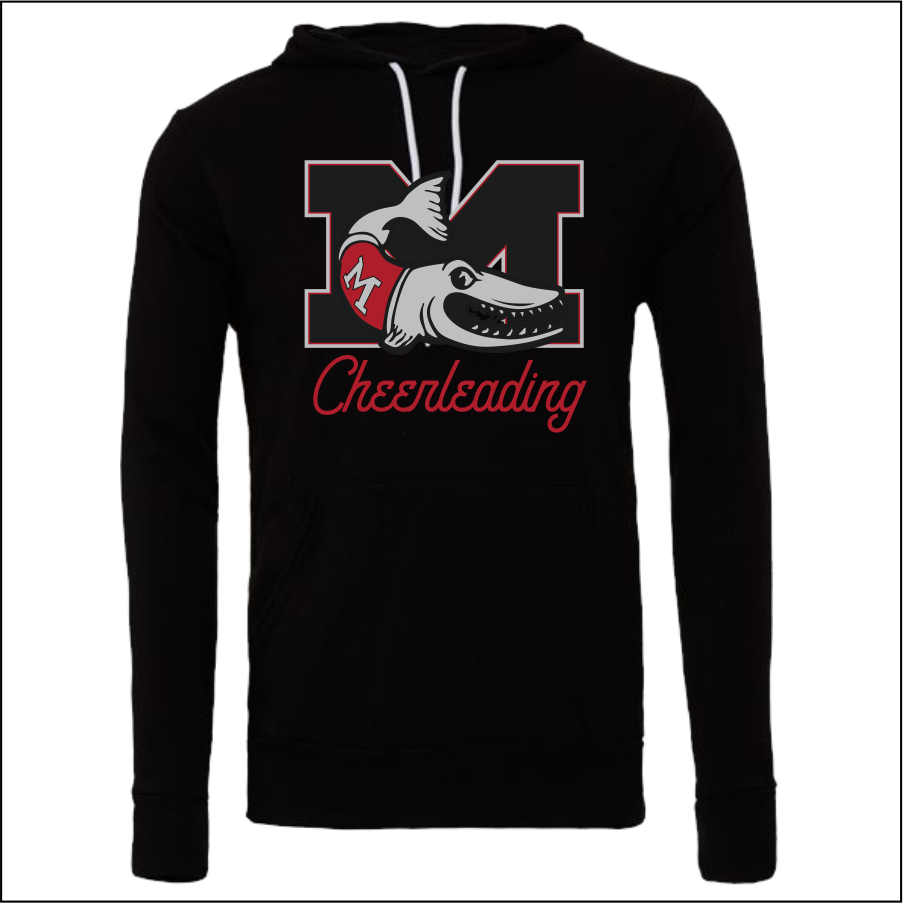 MuskingumCheer2026 Black Softstyle Hooded Sweatshirt