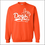 Thumbnail: HeathBB26 Klontz Orange 50/50 Crew Neck Sweatshirt