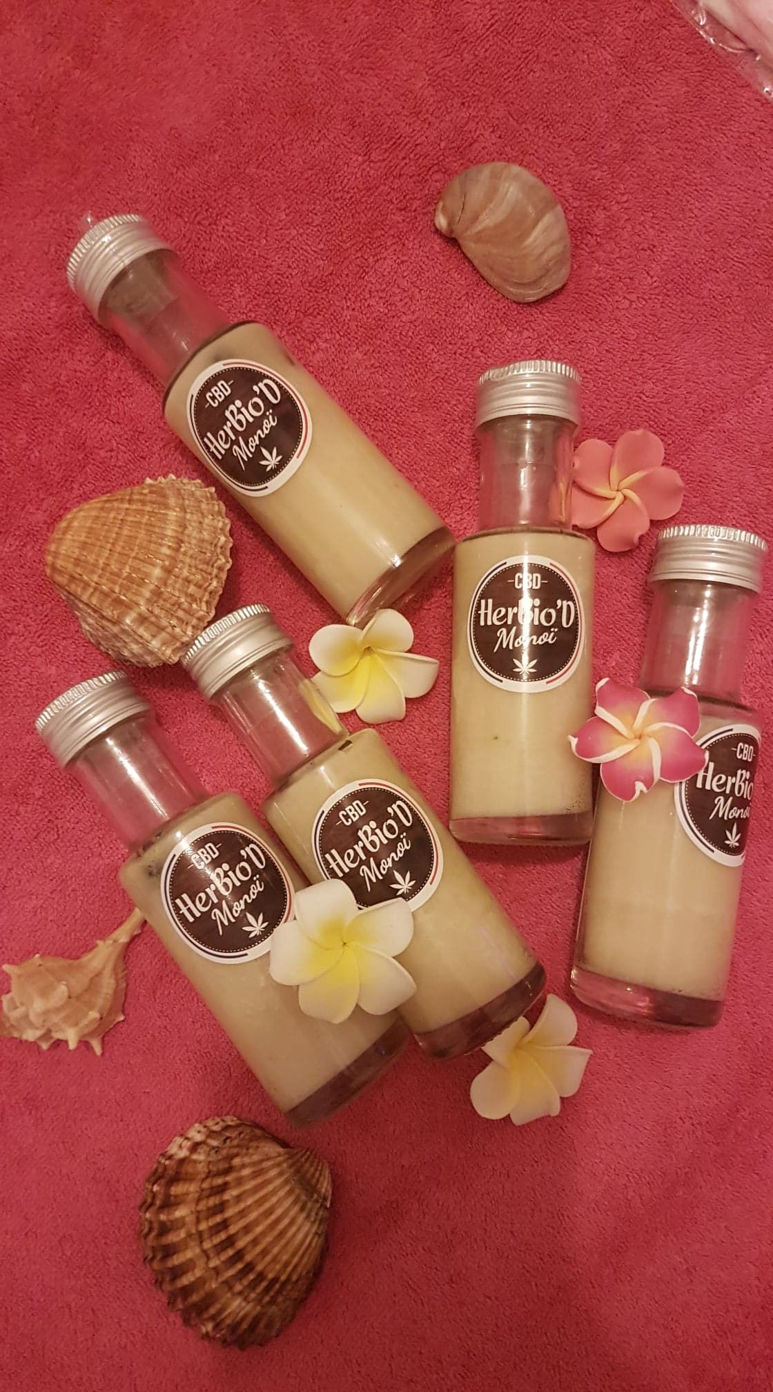 Huile de Monoï au CBD