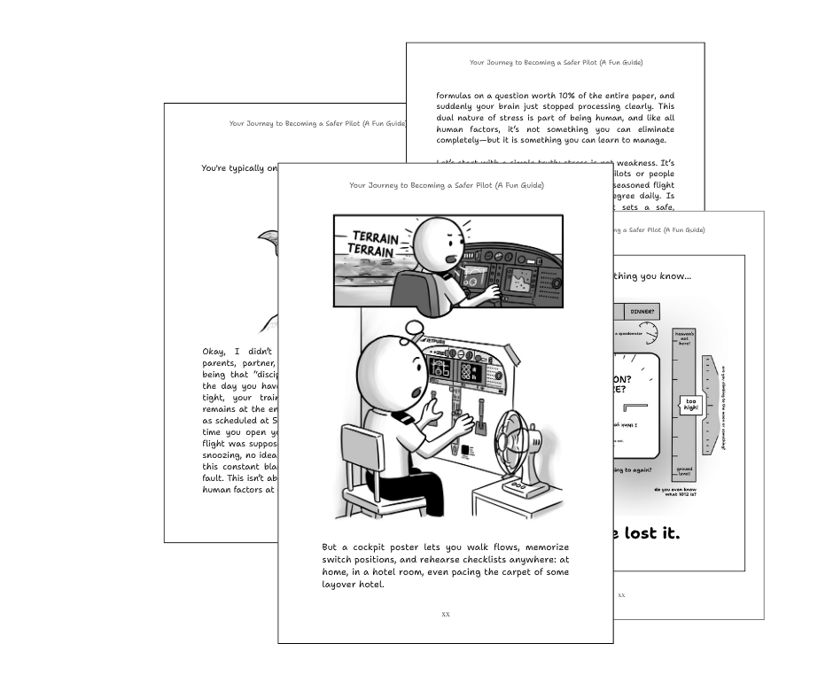 Captures from Your Journey to Becoming a Safer Pilot (A Fun Guide)