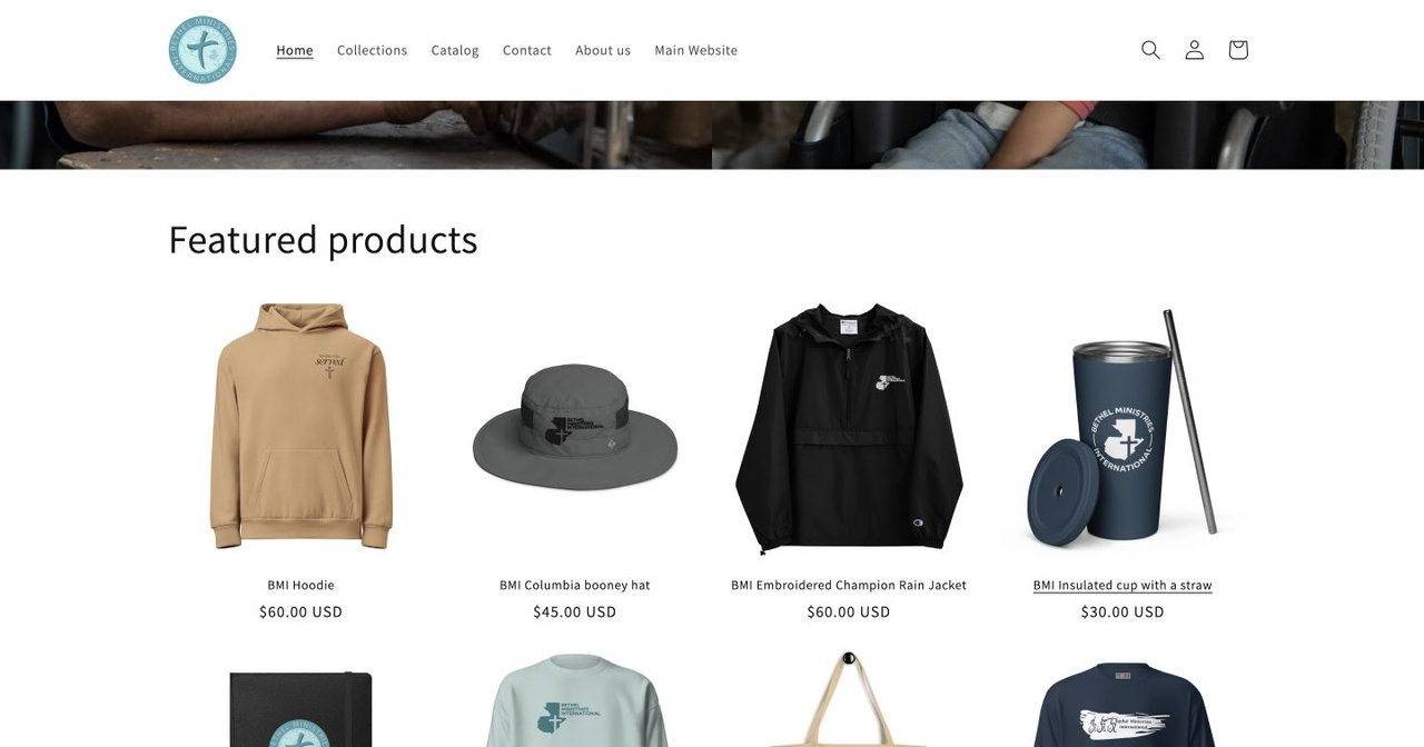Bethel Merch website designed and managed by MooneyCo