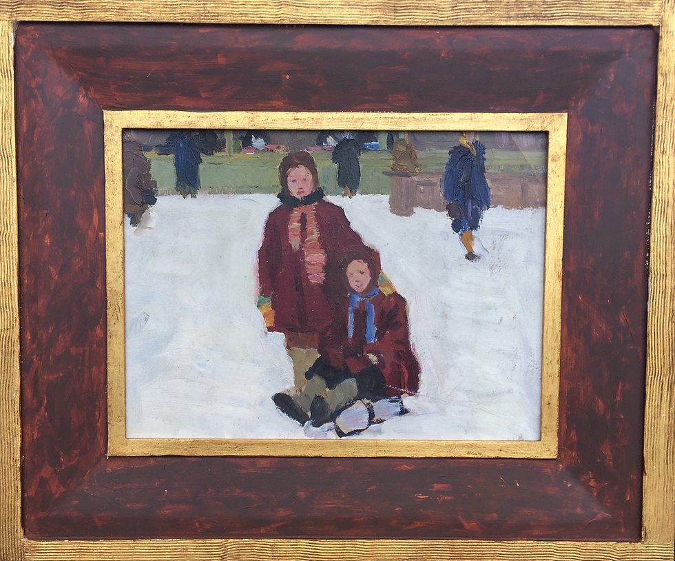 Thumbnail: "The Friends" (1958) by Stanislav Boleslavovich Kachalsky (1915-1995)