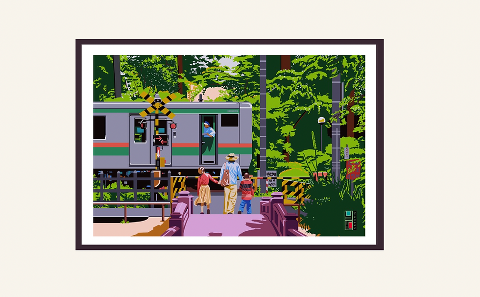 Miniature : KAMAKURA - Tirage d'art - 40*60