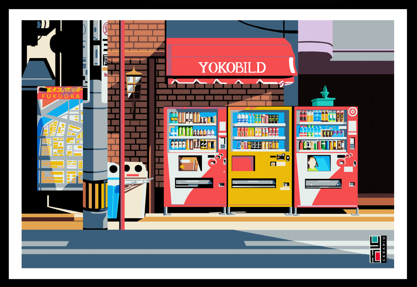YOKOBILD - Tirage d'art  - 40*60