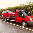 The Recovery Guy.co.uk recovery truck safely transporting a customer’s vehicle