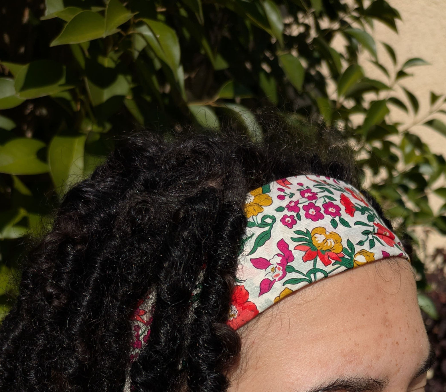 Bandeau Coton Liberty Fleurs