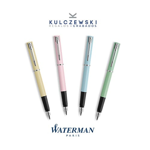 Waterman Allure Pastel Verde Pluma Fuente Estilográfica