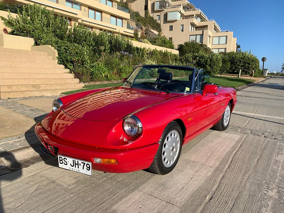 VENDIDO Alfa Romeo Spider 1992