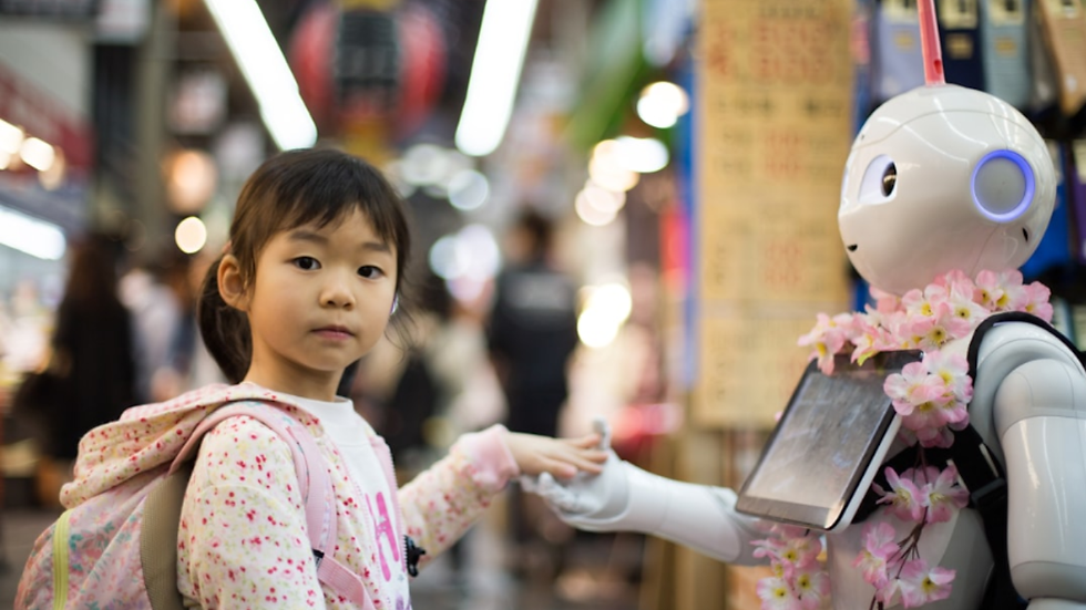A humanoid robot performs on stage, as China invests billions despite admitting the technology remains years from practical use. (Representative Image, Source: Unsplash)