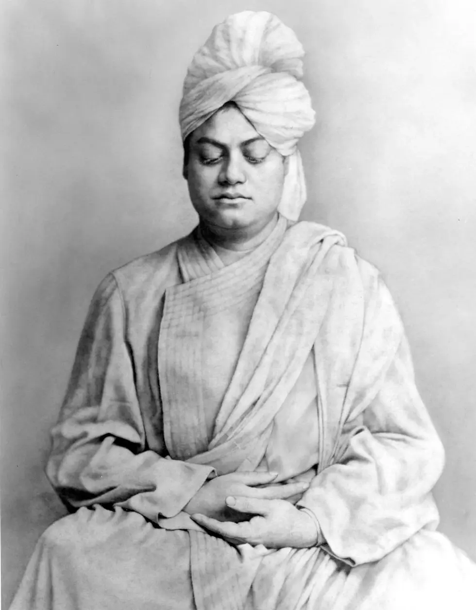 Swami Vivekananda, a pioneering spiritual leader and youth icon of India.