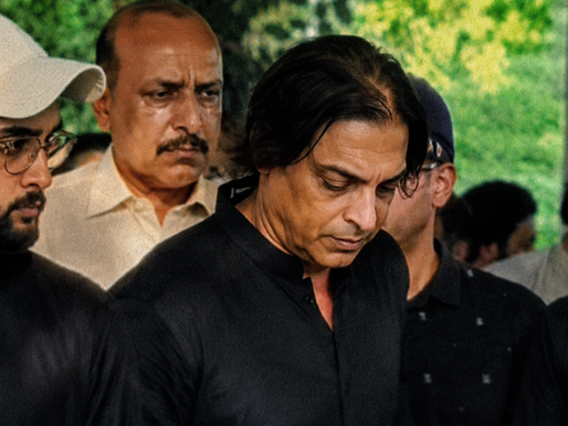 Former Pakistan cricketer Shoaib Akhtar attends the funeral of his brother Shahid Akhtar as LeT-linked leaders are seen present. (Viral Video)
