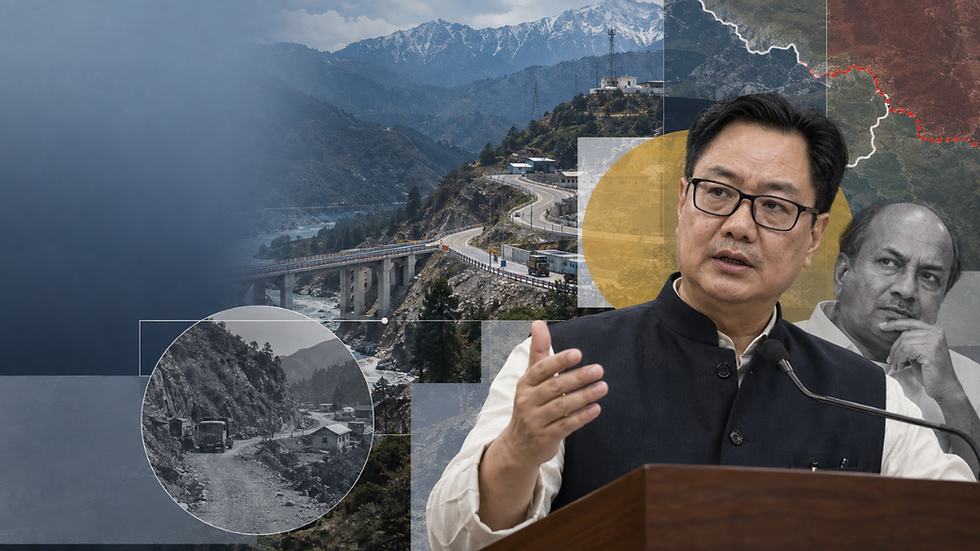 Kiren Rijiju invokes AK Antony's 2013 border policy remarks amid concerns over Chinese incursions and infrastructure development in Arunachal Pradesh.