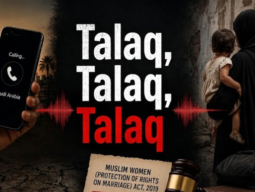 Despite the 2019 ban on triple talaq, an Azamgarh woman was allegedly divorced over phone from Saudi Arabia and left homeless with her infant daughter.