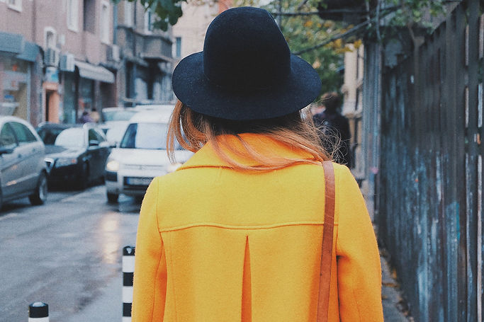 Girl in a Yellow Coat