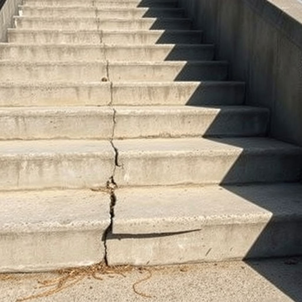 show a broken step in set of concrete stairs.jpg