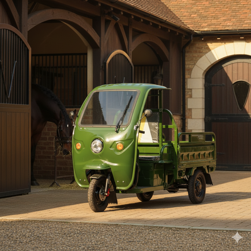 Cabine pour triporteur électrique cargo utilitaire move eco schot mob gyroworld