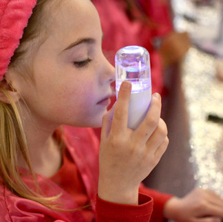 Luxury spa day experience for kids with facials, mocktails, and beauty activities in Chicago.