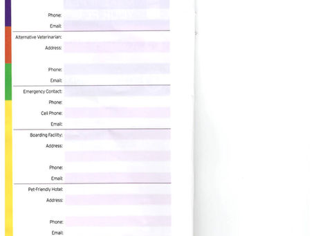 Ready New York My Pet's Emergency Plan