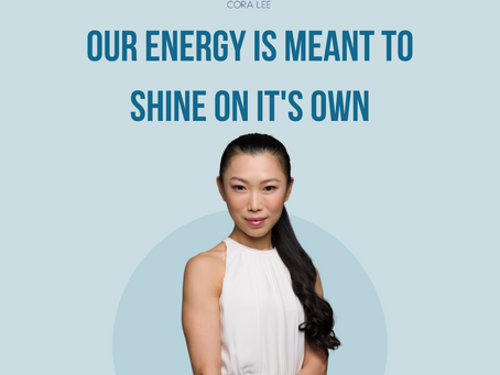 Our energy is meant to shine on its own