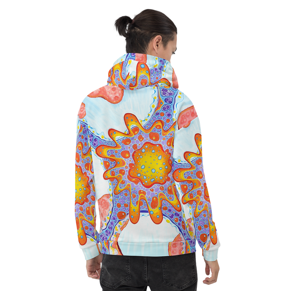 Thumbnail: Unisex Hoodie- Starstruck Print